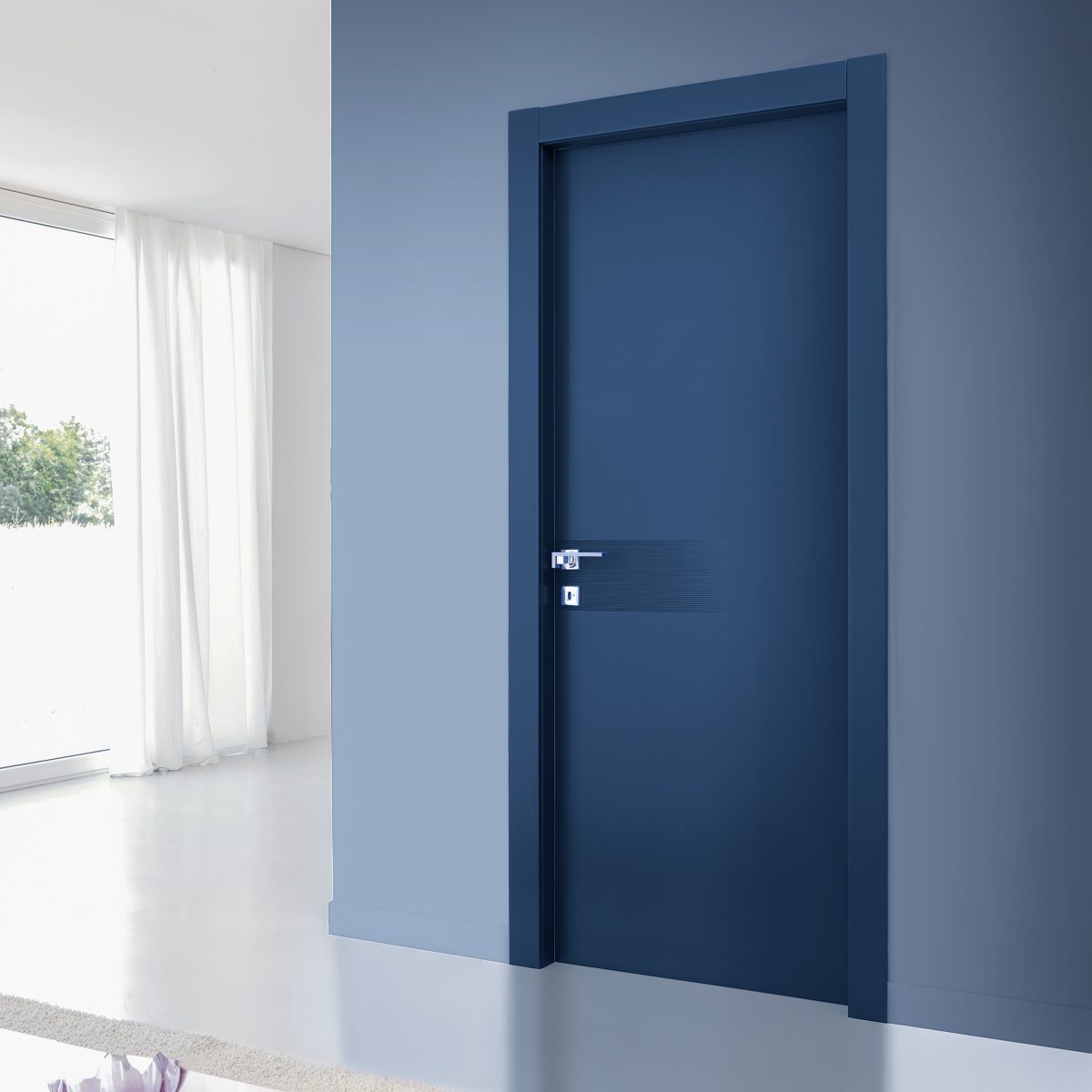 Синяя Межкомнатная Дверь